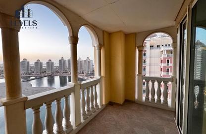 Apartment - 2 Bedrooms - 3 Bathrooms for rent in Viva West - Viva Bahriyah - The Pearl Island - Doha