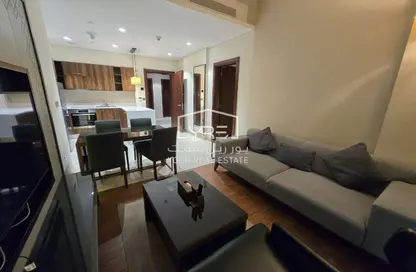 Hotel Apartments - 2 Bedrooms - 2 Bathrooms for rent in Al Sadd Road - Al Sadd - Doha