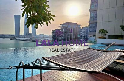 Apartment - 2 Bedrooms - 4 Bathrooms for rent in Seef Lusail Tower 1 - Seef Lusail - Lusail City - Lusail