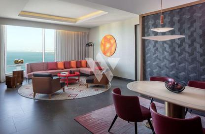 Apartment - Studio - 1 Bathroom for rent in West Bay Tower - West Bay - West Bay - Doha