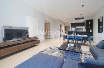 Apartment - 2 Bedrooms - 3 Bathrooms for rent in Lusail Residence - Marina District - Lusail