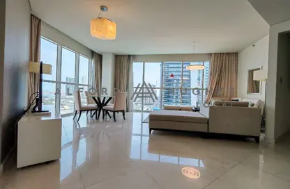 Apartment - 1 Bedroom - 2 Bathrooms for rent in Burj DAMAC Marina - Marina District - Lusail Apartment - 1 Bedroom - 2 Bathrooms for rent in Burj DAMAC Marina - Marina District - Lusail