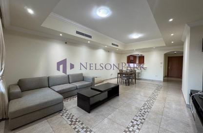 Apartment - 1 Bedroom - 2 Bathrooms for rent in Tower 9 - Porto Arabia - The Pearl Island - Doha Apartment - 1 Bedroom - 2 Bathrooms for rent in Tower 9 - Porto Arabia - The Pearl Island - Doha