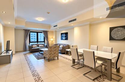 Apartment - 1 - 2 for rent in West Porto Drive - Porto Arabia - The Pearl Island - Doha