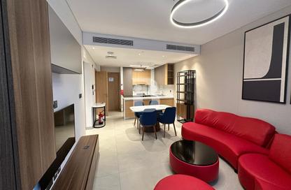 Apartment - 1 Bedroom - 2 Bathrooms for rent in Marina Tower 02 - Marina District - Lusail