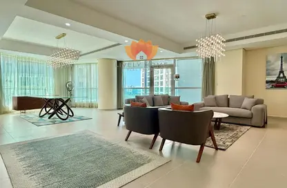 شقة - غرفة نوم - 2 حمامات للايجار في لوسيل ريسيدينس - منطقة المارينا - الوسيل