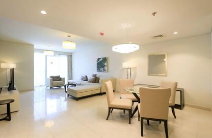 Apartment - 2 Bedrooms - 3 Bathrooms for rent in Lusail Marina Heights - Marina District - Lusail