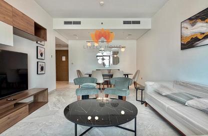 Apartment - 2 Bedrooms - 4 Bathrooms for rent in Lusail Marina Heights - Marina District - Lusail
