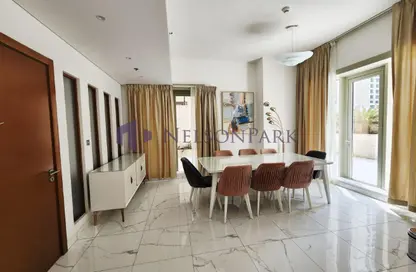 شقة - 3 غرف نوم - 5 حمامات للايجار في برج وست باي - الخليج الجنوبي - الخليج الغربي - الدوحة