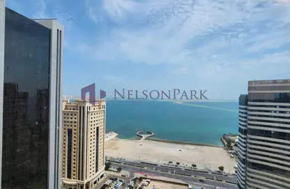 شقة - 3 غرف نوم - 5 حمامات للايجار في برج وست باي - الخليج الجنوبي - الخليج الغربي - الدوحة