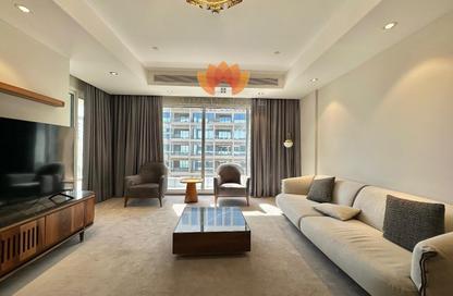 Apartment - 2 Bedrooms - 2 Bathrooms for rent in Lusail Marina Heights - Marina District - Lusail
