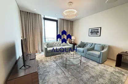 Apartment - 2 Bedrooms - 4 Bathrooms for rent in Lusail Residence - Marina District - Lusail
