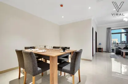 Apartment - 1 Bedroom - 2 Bathrooms for rent in Seef Lusail Tower 1 - Seef Lusail - Lusail City - Lusail