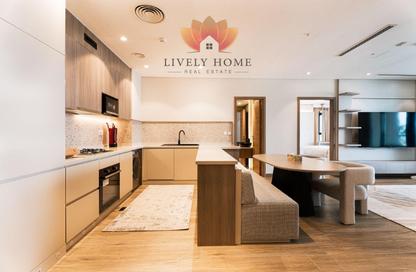 Apartment - 2 - 3 for rent in JMJ Waterfront Residences - Waterfront Residential - The Waterfront - Lusail