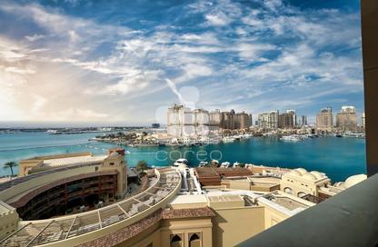 Apartment - 1 - 1 for rent in Burj Eleganté - Porto Arabia - The Pearl Island - Doha