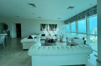 Apartment - 3 Bedrooms - 4 Bathrooms for rent in Zig Zag Tower B - Zig Zag Towers - West Bay - Doha