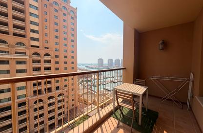 Apartment - 2 Bedrooms - 2 Bathrooms for rent in Marina Gate - Porto Arabia - The Pearl Island - Doha