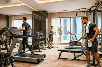 Apartment - 1 Bedroom - 2 Bathrooms for sale in Lusail Marina Heights - Marina District - Lusail