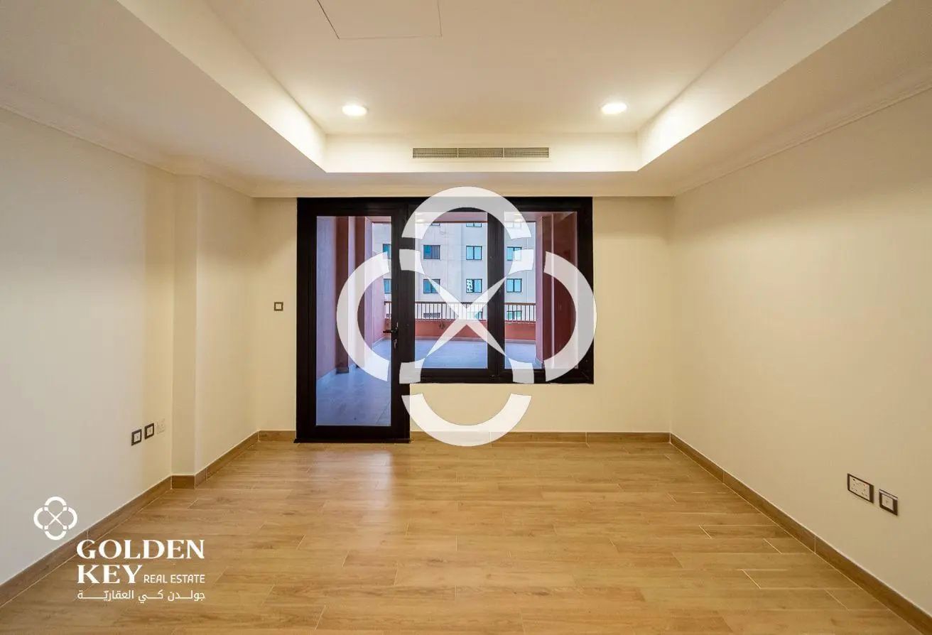 Large Balcony | Semi-Furnished 1BR | Porto Arabia