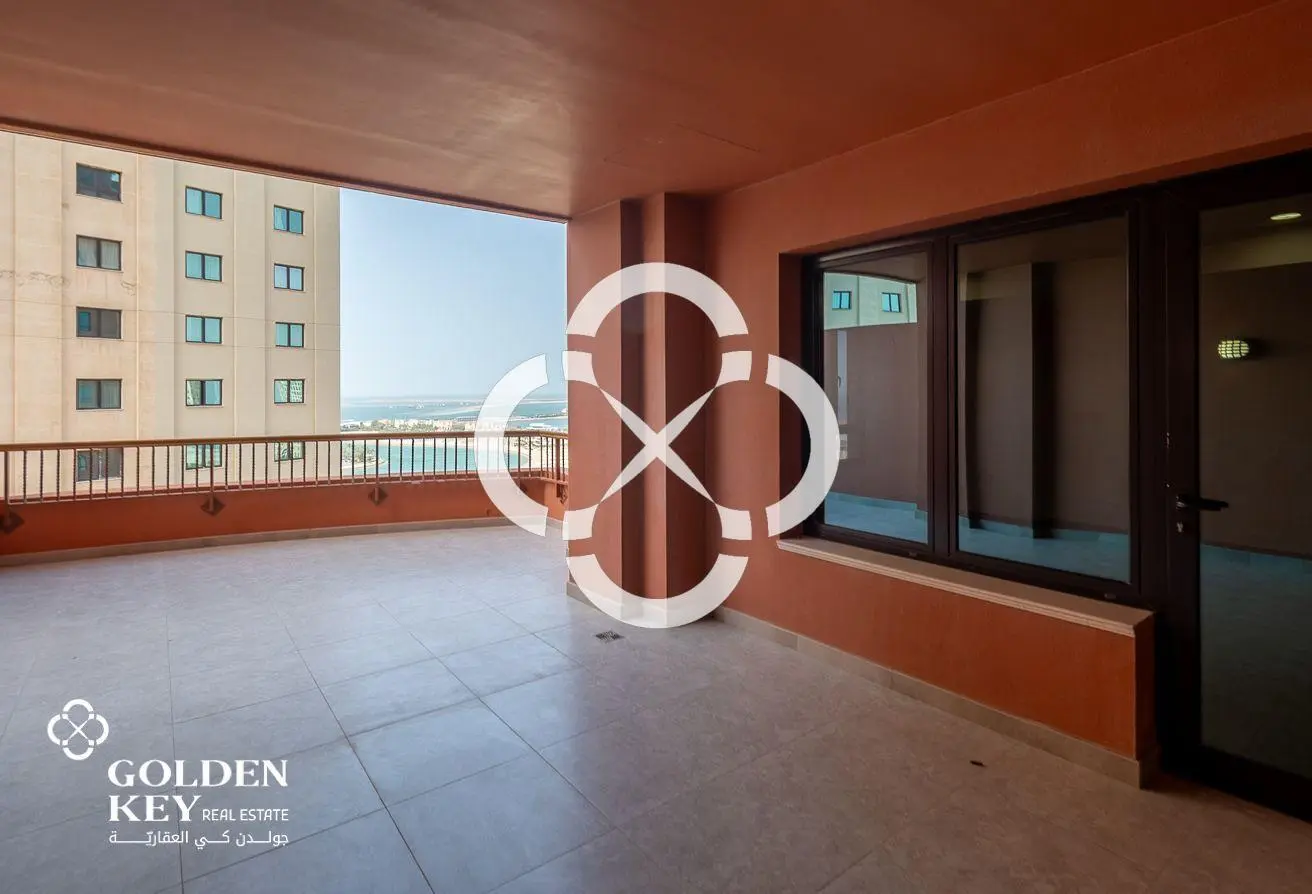 Large Balcony | Semi-Furnished 1BR | Porto Arabia