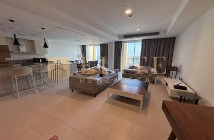 Duplex - 3 Bedrooms - 5 Bathrooms for rent in Viva West - Viva Bahriyah - The Pearl Island - Doha