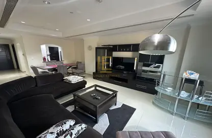 شقة - غرفة نوم - 2 حمامات للايجار في طريق بورتو الغربي - بورتو أرابيا - جزيرة اللؤلؤة - الدوحة