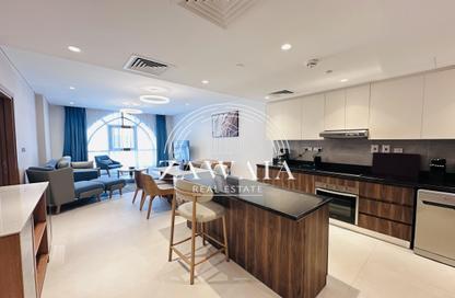 Apartment - 1 Bedroom - 2 Bathrooms for rent in La Plage Centrale - La Plage - The Pearl Island - Doha