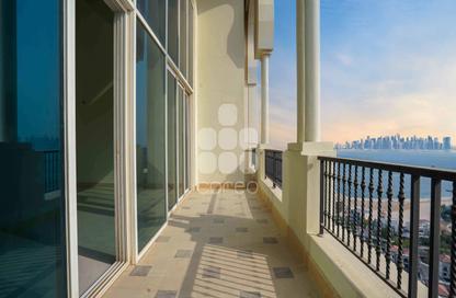 Penthouse - 4 - 5 for rent in Tower 2 - Viva Bahriyah - The Pearl Island - Doha