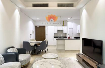 Apartment - 2 Bedrooms - 2 Bathrooms for rent in Marina Tower 23 - Marina District - Lusail