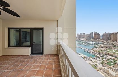 Apartment - 1 - 2 for rent in East Porto Drive - Porto Arabia - The Pearl Island - Doha