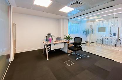 Office Space - Studio - 4 Bathrooms for rent in Al Jazeera Tower - West Bay - West Bay - Doha