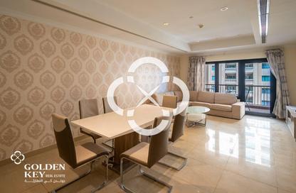 Apartment - 1 Bedroom - 2 Bathrooms for rent in East Porto Drive - Porto Arabia - The Pearl Island - Doha