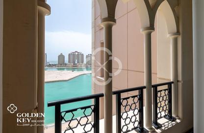 Apartment - 1 - 2 for rent in Viva West - Viva Bahriyah - The Pearl Island - Doha