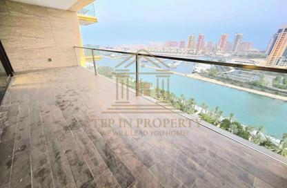 Apartment - 3 Bedrooms - 4 Bathrooms for rent in Lusail Marina Heights - Marina District - Lusail