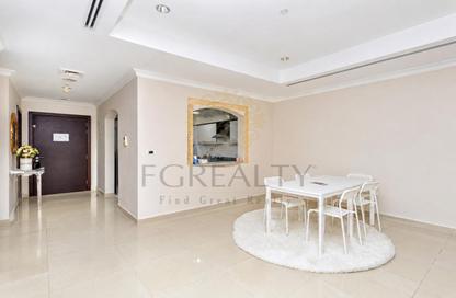 Apartment - 1 Bedroom - 2 Bathrooms for sale in West Porto Drive - Porto Arabia - The Pearl Island - Doha Apartment - 1 Bedroom - 2 Bathrooms for sale in West Porto Drive - Porto Arabia - The Pearl Island - Doha