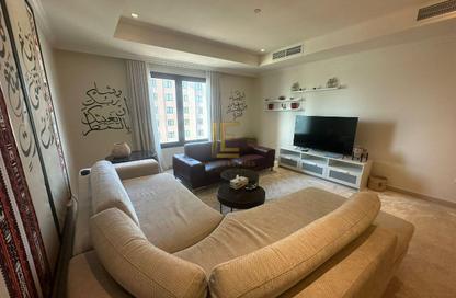 Apartment - 1 Bedroom - 2 Bathrooms for rent in East Porto Drive - Porto Arabia - The Pearl Island - Doha