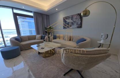 Apartment - 2 Bedrooms - 3 Bathrooms for rent in Lusail Marina Heights - Marina District - Lusail Apartment - 2 Bedrooms - 3 Bathrooms for rent in Lusail Marina Heights - Marina District - Lusail