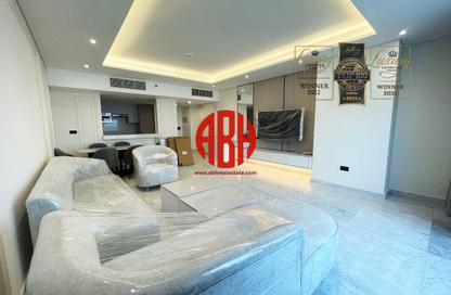 Apartment - 2 Bedrooms - 3 Bathrooms for rent in Lusail Marina Heights - Marina District - Lusail