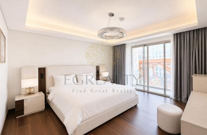 Apartment - 2 Bedrooms - 4 Bathrooms for rent in Crystal Residence - Gewan Island - The Pearl Island - Doha