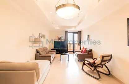 Apartment - 1 Bedroom - 2 Bathrooms for rent in West Porto Drive - Porto Arabia - The Pearl Island - Doha
