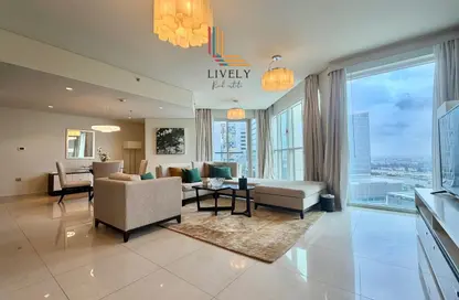 Apartment - 2 Bedrooms - 3 Bathrooms for rent in Burj DAMAC Marina - Marina District - Lusail