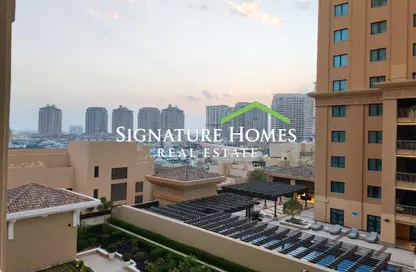 Apartment - 1 Bedroom - 2 Bathrooms for rent in East Porto Drive - Porto Arabia - The Pearl Island - Doha