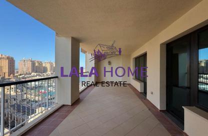 Apartment - 2 Bedrooms - 3 Bathrooms for sale in East Porto Drive - Porto Arabia - The Pearl Island - Doha Apartment - 2 Bedrooms - 3 Bathrooms for sale in East Porto Drive - Porto Arabia - The Pearl Island - Doha