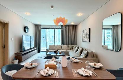 Apartment - 1 Bedroom - 2 Bathrooms for rent in Marina Tower 23 - Marina District - Lusail