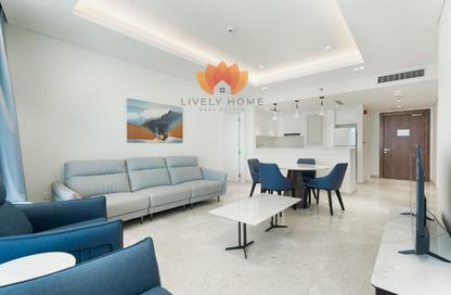 Apartment - 2 Bedrooms - 3 Bathrooms for rent in Marina Residence 16 - Marina District - Lusail