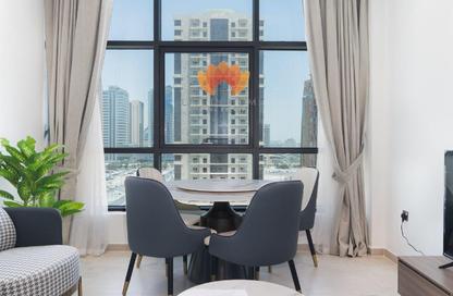 Apartment - 2 Bedrooms - 2 Bathrooms for rent in Marina Tower 21 - Marina District - Lusail