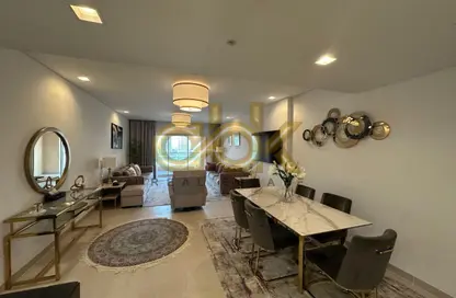 شقة - غرفة نوم - 2 حمامات للايجار في ابراج المتحدة - فيفا بحرية - جزيرة اللؤلؤة - الدوحة