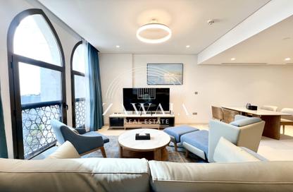 Apartment - Studio - 2 Bathrooms for rent in La Plage West - La Plage - The Pearl Island - Doha