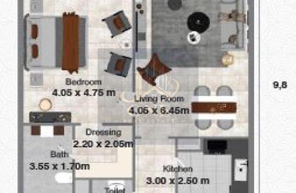 Apartment - 1 Bedroom - 2 Bathrooms for sale in Barwa Hills - Lusail