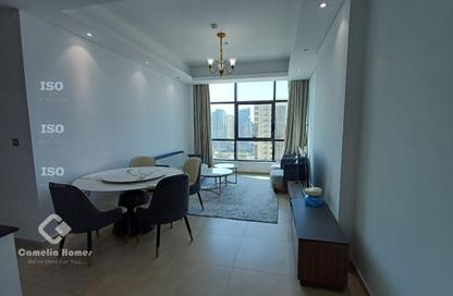 Apartment - 2 Bedrooms - 2 Bathrooms for rent in Lusail Marina Heights - Marina District - Lusail